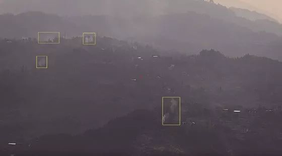 草原森林防火監(jiān)控激光夜視儀下煙霧、煙火識別